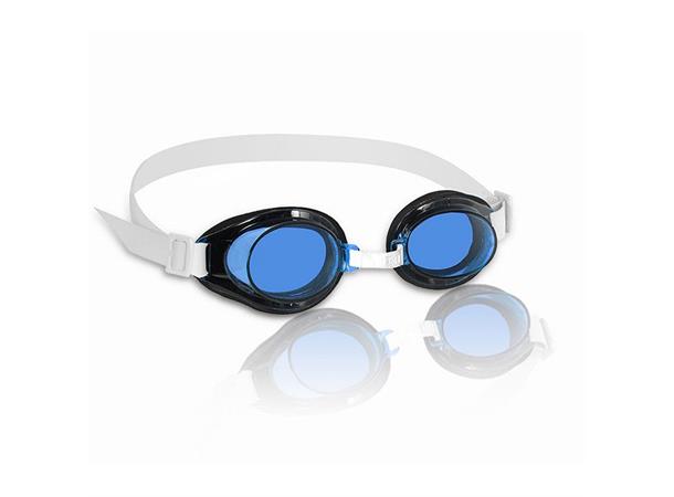 Turbo Svømmebrille - Blå Blå linse/svart ramme